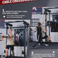 MAJOR FITNESS Drone3 Smith Machine, All-in-One Home Gym Power Rack with Cable Crossover, Pull-Up Bars, T-Bar & Squat Station, Heavy-Duty Full-Body Workout for Strength Training