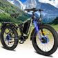 Electric Bike for Adults, 5000W Peak Dual Motor Ebike, 60V 26AH Long Range Dirtbike, 26" Fat Tires for All Terrain Electric-Bicycle, 45MPH-Hunting-Ebike for Off-Road Snow Sand