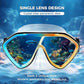 Scuba Diving Mask for Adults - Premium Anti-Fog Snorkeling Mask Comfortable & Leak-Proof Swim Goggles with Nose Cover for Scuba Diving, Snorkeling & Underwater Adventures