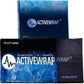 Ice Pack for Injuries Reusable, Hot Cold Packs for Pain Relief, First Aid & Injury Recovery. Individual Pack Cover Included for use in ActiveWrap Hip, Knee or Back Ice Wraps Lg, 10 x 10 inches