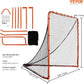 VEVOR Portable Lacrosse Goal - Complete Training Accessory Set with Extended Coverage for Youth and Adults