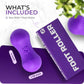 Ground Force Foot Roller – Portable Silicone Foot Massager for Plantar Fasciitis, Heel Spurs, Arch & Heel Pain Relief, Neuropathy & Myofascial Release – Trigger Point & Recovery Tool