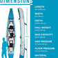 BEYOND MARINA Inflatable Kayak 1 & 2 & 3 Person Adult- Full Drop Stitch Kayak with Aluminum Paddles, Seats, Footrests, Pump, Fins