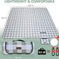 HX&OD Outdoor Picnic Blanket, Extra Large, 80''x60'' Waterproof Foldable Blankets Gingham Picnic Mat for Beach, Camping Grass Lawn Park Accessories Cute Couple Ideas Wedding (Green, 80”x60”)