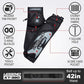 LEGEND XT320 Archery Quivers - Nylon Hip Quivers with 3 Arrow Tube Cases for Target Shooting - Adjustable Waist Belt, T-Slot, Storage Compartments for Accessories, Gear, Tools, Release Tab, Score Card