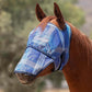 Kensington Signature Fly Mask with Removable Nose — Protects Horses Face and Nose from Biting Insects and UV Rays While Allowing Full Visibility — Ears and Forelock Able to Come Through The Mask
