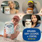 KOS Plant Based Protein Powder, Blueberry Muffin - Organic Pea Protein Superfood with Spirulina and Immune Support Blend. Soy, Gluten, Dairy Free - Vegan Meal Replacement for Women & Men - 15 Servings