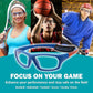 BLUE CUT Sports Protection Goggles, Anti-Fog Lenses Safety Glasses for Basketball, Pickleball and All Outdoor Sports