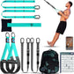 All In One Suspension Trainer Kit, Full Body Workout at Home, Exercise Straps That Will Help You Build Muscle, Burn Fat and Improve Mobility