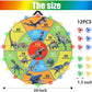 30 Inch LED Dart Board Kids Game,12PCS Sticky Balls,Indoor/Outdoor Sports Carnival Yard Party,Suitable for 3 4 5 6 7 8 9 10 11 12 Years Old Boys and Girls Birthday Gifts Dinosaur Toys