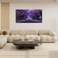 Large Purple Flower Wall Art Nature Landscape Canvas Living Room Floral Aesthetics Pictures Framed Prints Oversize Wall Decor Painting Artwork for Bedroom Dining Office Home 60"x30"