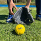 LoFli Limited-Flight Training Baseballs - Regulation Size & Weight, Soft, Safe & Durable - Indoor & Outdoor Practice for Kids & Adults – 6 Pack – Yellow