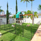 Dog Playpen 40 inch 32 Panels Indoor Outdoor Dog Pen for Large/Medium/Small Dogs Heavy Duty Metal Dog Fence Outdoor for Yard, Puppy Playpen with Door Portable Pet Fence for RV Camping Yard