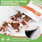 MON2SUN 2.5" Rawhide Free Dog Treats with Mixed Vegetables, Duck Wrapped Mini Knot Bones for Small Dogs, Healthy Snacks for Balanced Nutrition, 21.2oz