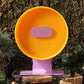 Quiet Hamster Wheel 10.2 Inch Dual-Bearings Silent Small Animals Running Exercise Wheel Height Adjustable for Syrian Hamsters, Gerbils, Rats, or Other Small Pets, Passionfruit Yellow