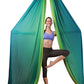 DASKING Aerial Silks Starter Kit - Durable 11Yards of Aerial Yoga Hammock with Hardware, Aerial Swing for Acrobatic Flying Yoga & All Levels (Aerial Rigging Point Up to 14ft)