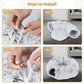 Odoland Cat Tunnel Bed with 20 Cat Toys - Indoor Plush Kitten Couch, Detachable Cats Cave Donut Tunnel & Soft Kitten Toy Set - Cozy Cat Furniture, White