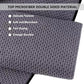 3 Pack Large Golf Towels, 16" x 24" Tri-Fold Portable Microfiber Fabric Waffle Pattern Golf Towel for Golf Bag with Carabiner Clip to Quickly Remove Sand, Mud, Dirt and Sweat