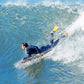 KOTEK 33/37/41 Inch Body Board with Wrist Leash, EPS Core, Dual Channel, HDPE Slick Bottom, Bodyboard for All Skill Levels & Wave Conditions