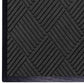 M+A Matting WaterHog Diamond | Commercial-Grade Entrance Mat with Rubber Border – Indoor/Outdoor, Quick Drying, Stain Resistant Door Mat (Charcoal, 3' x 12')