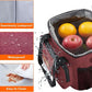 Lifewit Medium Lunch Bag Insulated Lunch Box Soft Cooler Cooling Tote for Adult Men Women, Burgundy 12-Can (9L)