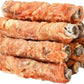 ASMPET Dog Treats Chews, Chicken Wrapped Cod Skin Sticks, Rawhide Free Cod Skin Treats for Dogs, Large, 10.6 oz