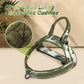 Forestpaw No Pull Dog Harness - Soft Flannel Padded Tactical Dog Vest Harness with Quick Release Buckle, Adjustable Reflective Pet Harness for Large Dogs Walking Training,Green Camouflage XL