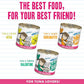 Weruva BFF Minced Natural Wet Cat Food, Big Feline Feast Variety Pack, 10oz Can, Pack of 12