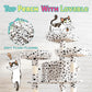 SHA CERLIN 73in Fan-Shaped Corner Cat Tower for Save Space/Multi-Level Tall Tree for Indoor Kitties/Condo with Baskets/Cozy Perches/Sisal Scratching Posts/Pet Activity House/White & Black Spot