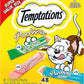 Temptations Creamy Puree Mix-Ups Squeezable Lickable Wet Cat Treats, Tuna Flavor, Salmon Flavor, and Seafood Medley Flavor, 0.42 oz. Tubes, 48 Count