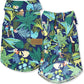 Parisian Pet Unisex Amazonia Shirt - Leafy Beach Outfit for Dogs - Cotton Summer Clothes - Stylish Hook and Loop Closure Costume - Machine Washable Shirts for Large Dogs - 2XL