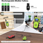 Walkie Talkies for Adults- WokTok Long Range 2 Way Radio, 3000MAH Rechargeable AA Batteries for Held Hiking Accessories Camping Gear Xmas Birthday, 2-in-1 Charging Cable,NOAA Weather Alert,4 Radios
