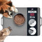 Tuff Pupper 22x16 Medium Dog Feeding Mat for Food and Water | Dog Food Mats for Floors | Waterproof Dog Water Bowl Mat | Dog Placemats Pet Food Mat | Silicone Feeding Mat for Cats and Cat Bowls