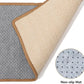 FUKUMARU Cat Scratcher Mat, 23.6 X 15.7 Inch Natural Sisal Cat Scratch Mats, Horizontal Cat Floor Scratching Pad Rug with Sticky Tapes, Protect Sofa and Carpet