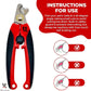 Warren London Cat Nail Clipper | Kittens Small Dogs | Stainless Steel Blade | Nail Safety Guard | Precision Grooming Tool