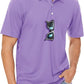 MAGCOMSEN Men's Polo Shirts 3 Buttons Casual Work T Shirts Quick Dry Short Sleeve Golf Shirt Pique Jersey Outdoor Performance