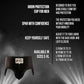 CLETO REYES Kidney and Foul Groin Protector, Boxing Training Equipment, Protective Gear for Men, Black