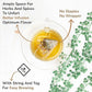 BREWIX Holy Basil Tea Bags (15 Pyramid Tea Bags) | Tee With Tulsi Leaves and Chamomile | Caffeine Free, Calming Herbal Tea With Fresh and Cool Flavor