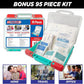 Rapid Care First Aid Kit – 300+ Piece Emergency Medical Kit with Bonus 95-Piece Travel Pack – Outdoor, Workplace, and Home Use – Color Coded & Labeled for Quick Access