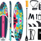 10’6’’ Portable Inflatable Stand Up Paddle Board (SUP) for Adults and Youth with Non-Slip Deck – Complete Accessories Kit, Perfect for Fishing, Yoga, Fitness & Family Fun