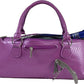 Wine Clutch Bag (Thermal Insulated) Trendy Women’s Carry Tote | Holds Red & White 750mL Bottles | Trendy Fashion | Incl. Portable Waiter-Style Corkscrew (Lavender Burmese)