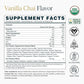 Ora Organic Vegan Protein Powder - 23g Plant-Based Protein Powder for Women and Men | Clean Protein Source, Keto Friendly, Gluten Free, Paleo, Dairy-Free, Soy-Free - Vanilla Chai - 20 Servings