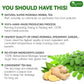 TOG999, Premium 20 Tea bags Super Moringa Herbal Tea, Special Blend of Moringa Leaves, Spearmint Leaves, Ginger, Lemon Peel and Chamomile. No Sugar, No Caffeine, No Gluten, Vegan.