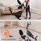 Recumbent Exercise Bike for Seniors - 400LB Weight Capacity Recumbent Bikes with Comfortable Seat, Pulse Sensor, 16-level Resistance, LCD Monitor