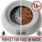 Franklin Pet Supply Co. Co. Spill Proof Pet Bowl - No Splash Travel Water + Food Dish for Dogs + Cats - Portable - 16 oz. - BPA Free