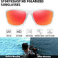 STORYCOAST Polarized Sports Sunglasses for Men Women Unbreakable Frame Cycling Fishing Driving