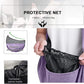 TOMKAS Medium Padded Shoulder Strap Dog Cat Carrier Sling (Purple for 8-15 lbs)