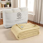 Threadmill Summer Muslin Blankets Queen Size | 100% Cotton 4 Layer Gauze Blanket | Soft, Breathable and Cozy Blanket | Cozy, Lightweight Blankets for Bed Seasons | Beige