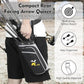SUNYA X510 Field & Competition Hip Arrow Quiver | 3-Slot Noise-Free Archery Quiver with Sturdy Storage System (42x18cm)