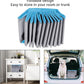 Yaheetech Grey Hard Plastic Dog Pools for Small Medium Large Dogs Puppies Pet Collapsible Bath Pool Tub for Outdoor/Home Use, Pet Repair Patches Included, XL